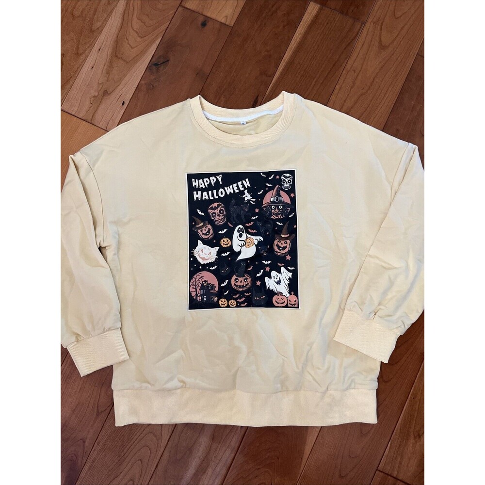 Halloween Sweatshirt Size Medium Women’s Vintage Halloween